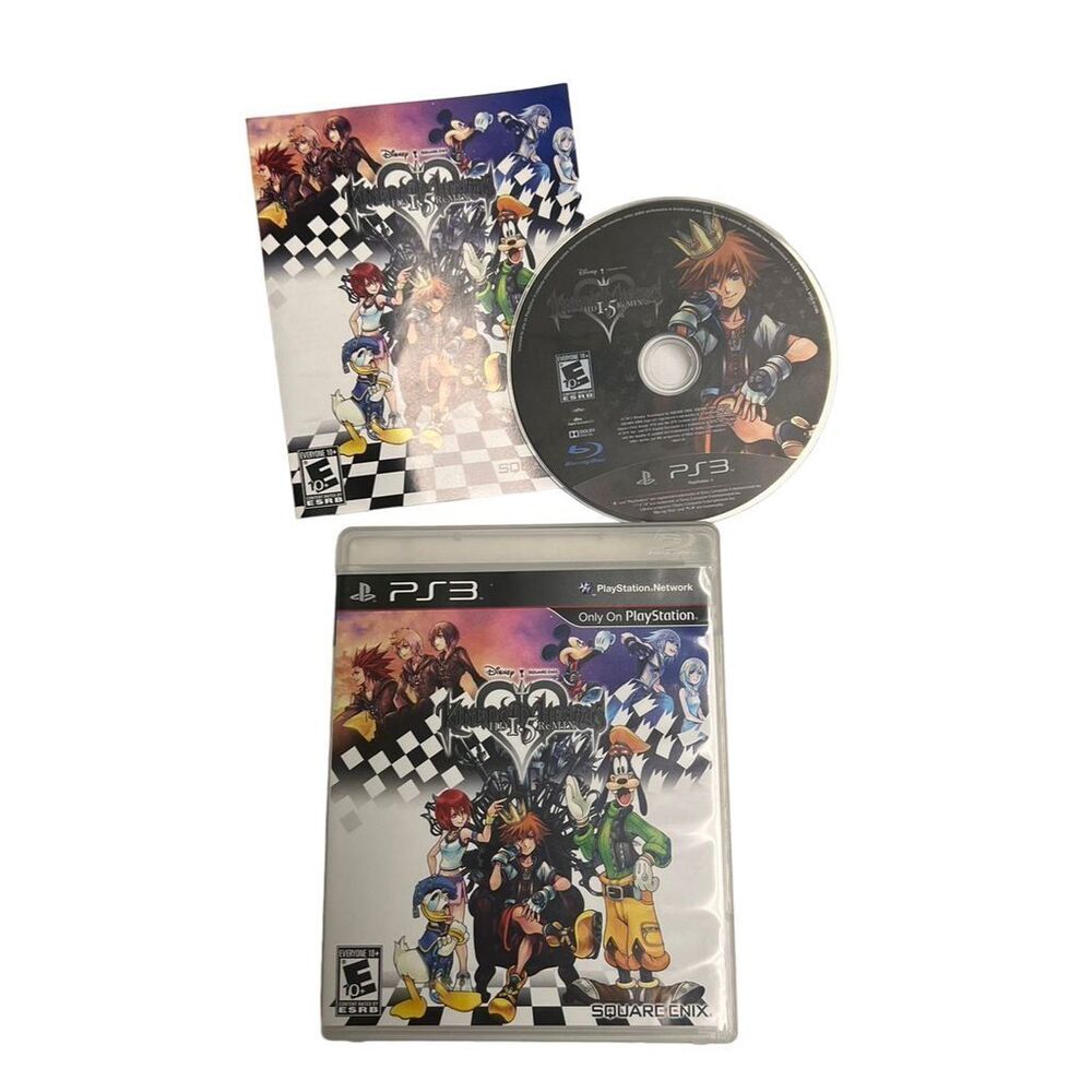 Kingdom‎ Hearts HD 1.5 ReMIX Sony PlayStation 3 PS3 Square Enix Disney 2013